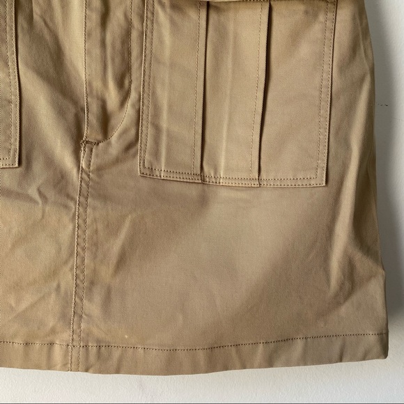 *sold depop* Zara beige utility mini skirt M - Picture 3 of 9